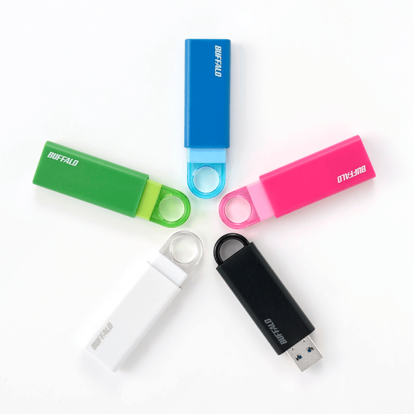 タンブラー名入れ工房 バッファロー　ノック式USB　16GB