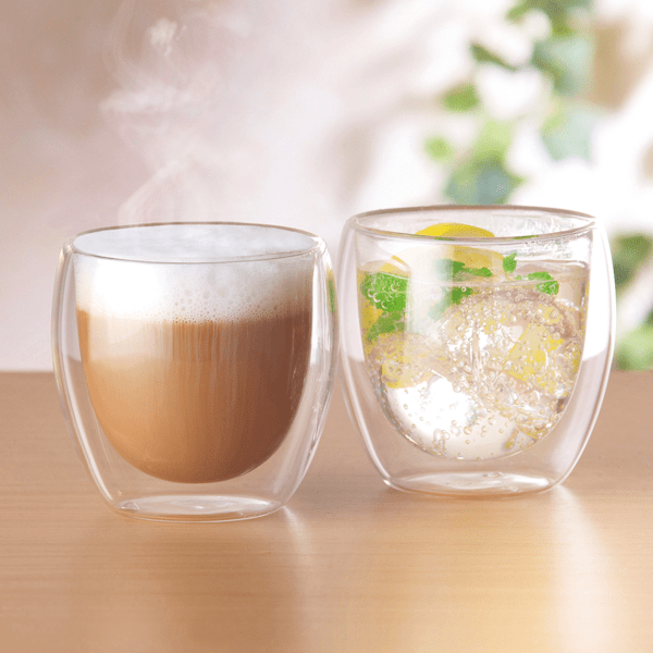 ブランジェリーメール　耐熱ダブルウォールグラス2Pセット　200ml