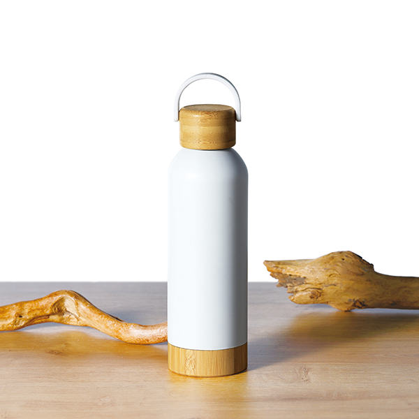 ナチュラルバンブー真空ステンレスボトル　480ml