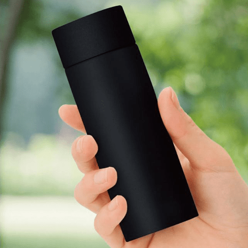 真空ステンレス　ポケットボトル　ブラック　120ml