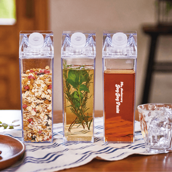 パック型クリアボトル　500ml